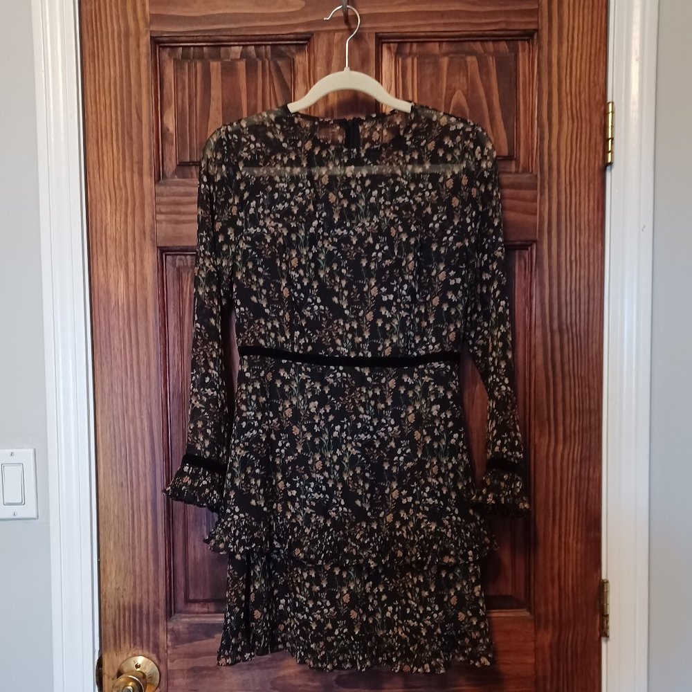 Lizzie Ruffle Mini Dress